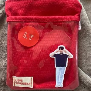 I am selling a BTS world tour love yourself mini bag!